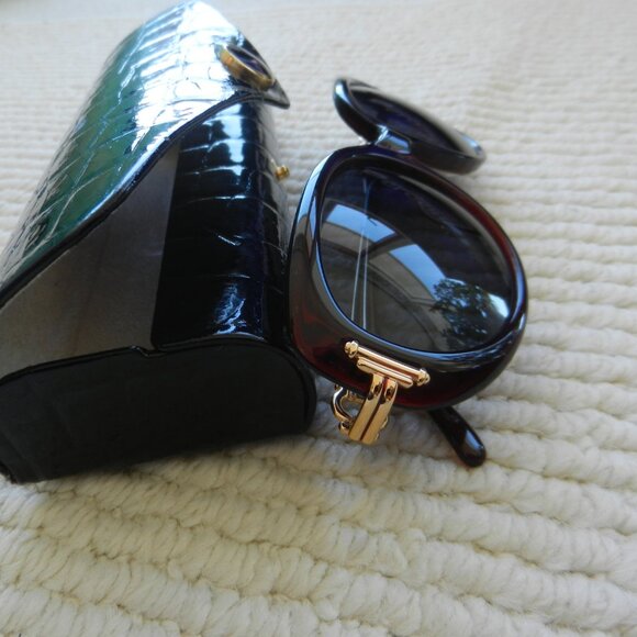St John Vintage brown Tortoise Shell Sunglasses, by Marie Gray made in Italy! - Picture 14 of 16